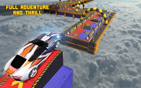 AR Car Racing Stunts- Mega Ram screenshot 2