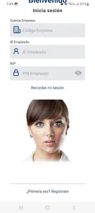 BioCheck Móvil screenshot 1