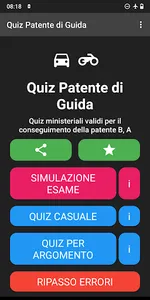 Quiz Esame Patente screenshot 0