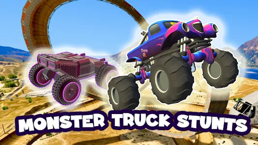 Monster Truck Stunts Simulator screenshot 0