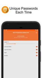 RICH PASSWORD GENERATOR screenshot 2