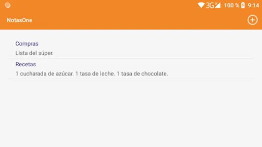 NotasOne screenshot 0