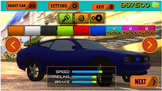 US Car Crash : Real Driving Si screenshot 1
