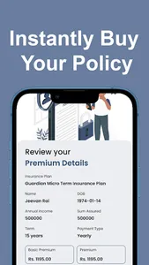 Guardian Micro Life Insurance screenshot 1