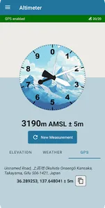 Altimeter screenshot 2