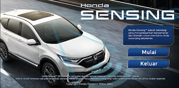 Honda Sensing 3D Experience screenshot 0