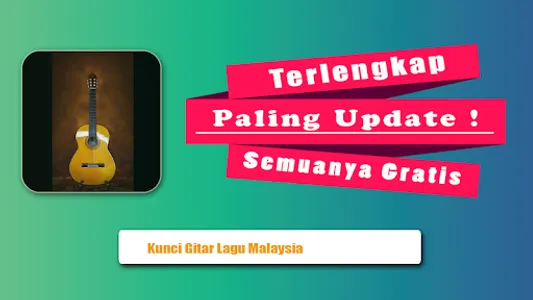 Kunci Gitar Lagu Malaysia screenshot 1