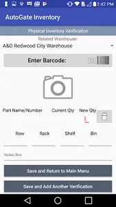 AutoGate Inventory screenshot 1
