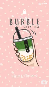 Aesthetic Tea Boba Wallpaper screenshot 16