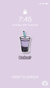 Aesthetic Tea Boba Wallpaper screenshot 18