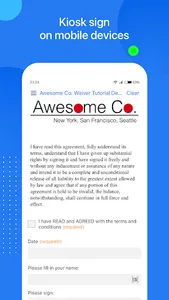 WaiverForever - Online Waiver screenshot 0