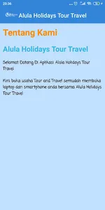 Alula Holidays Tour Travel screenshot 5