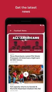 Arkansas Razorbacks screenshot 7