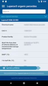 Luperox® Organic Peroxides screenshot 2