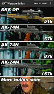 Tarkov Weapon Builds screenshot 3