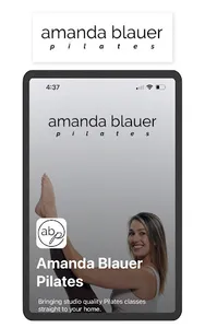 Amanda Blauer Pilates screenshot 4