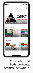 VENUSFIT - Workout App screenshot 1