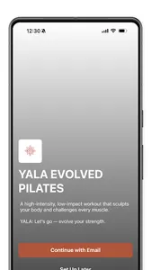 YALA EVOLVED PILATES screenshot 0
