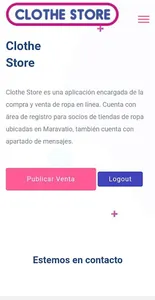 Clothe Store screenshot 1