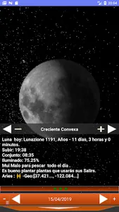 Biodynamic Lunar Calendar screenshot 1