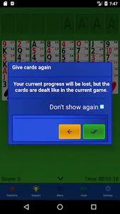 Jogos de Cartas Solitário screenshot 3