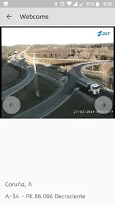 Webcams: DGT Roads Beaches screenshot 2