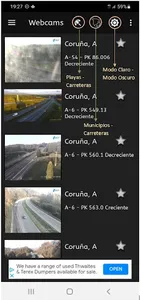 Webcams: DGT Roads Beaches screenshot 5