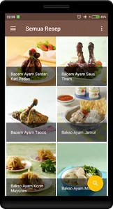 Resep Ayam Terlengkap Offline screenshot 2