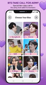 BTS Fake Video Calls for ARMY screenshot 0