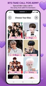 BTS Fake Video Calls for ARMY screenshot 1