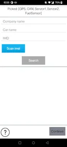 TrackGPS Tehnical screenshot 2