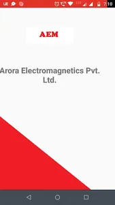 Arora Electromagnetics Pvt. Lt screenshot 0