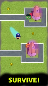 Zombie vs Police Survival Game screenshot 4