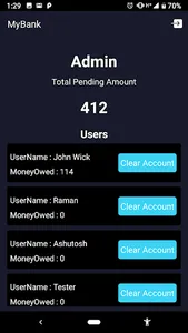 MyBank screenshot 1