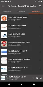 Radios de Santa Cruz (AM/FM) screenshot 2
