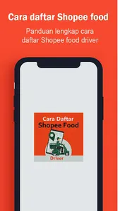Cara Daftar Shopee Food Driver screenshot 0