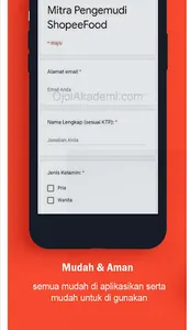 Cara Daftar Shopee Food Driver screenshot 2