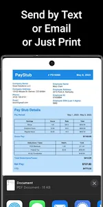 PayStub: PaySlip PDF Generator screenshot 1