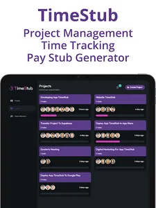 TimeStub: Project Management screenshot 16