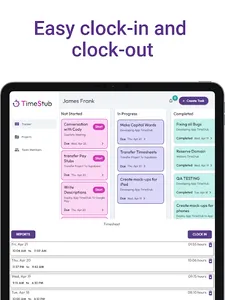 TimeStub: Project Management screenshot 25