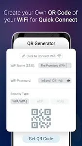 WiFi QR Maker & WiFi Strength screenshot 13