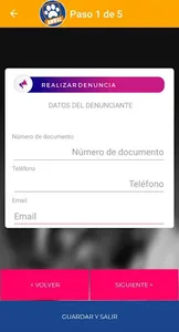 AMVOZ - Denuncia maltrato anim screenshot 2