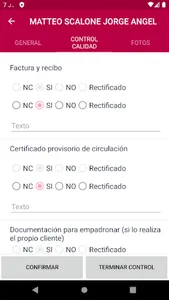 Control de calidad SADAR-AFSA screenshot 4