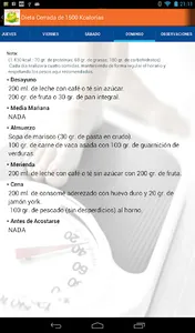 Control Dieta Personal screenshot 14
