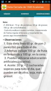 Control Dieta Personal screenshot 4