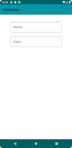 Roman numerals converter screenshot 2