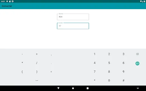 Roman numerals converter screenshot 8