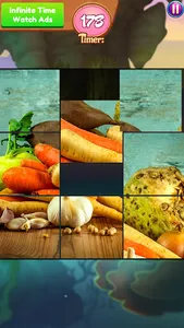 Food of Puzzles: Free Sliding  screenshot 2