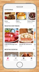 Receitas de Pudim e Doces screenshot 1