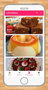 Receitas de Pudim e Doces screenshot 2